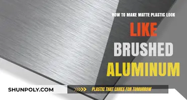 Transform Matte Plastic to Brushed Aluminum: DIY Finishing Techniques