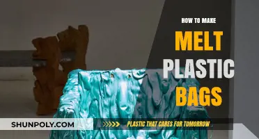 Eco-Friendly Crafting: Transforming Plastic Bags into Melted Art