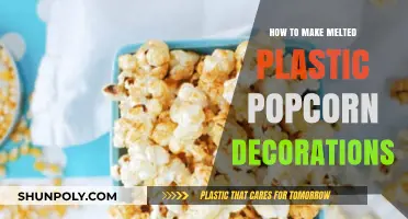 DIY Melted Plastic Popcorn Decor: Creative Crafting Guide