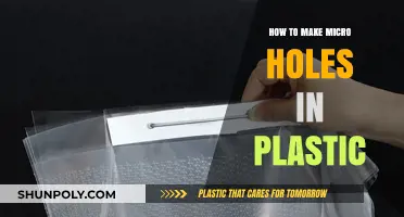 Precision Techniques for Creating Micro Holes in Plastic Materials