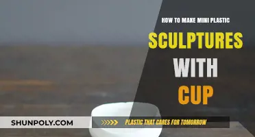 Crafting Tiny Art: Mini Plastic Cup Sculpture Tutorial