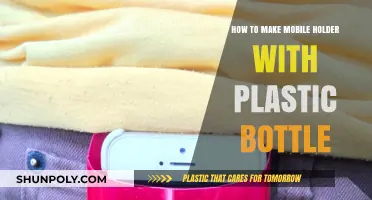 DIY Mobile Holder: Upcycle Plastic Bottles into Handy Organizer