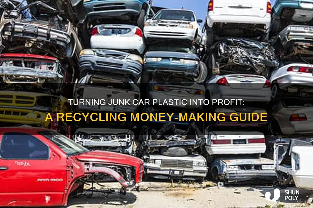 how to make money off plastic in junk cars