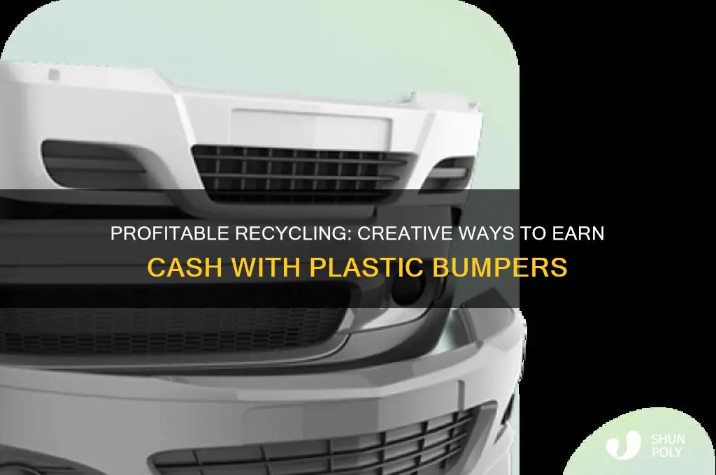 how to make money with plastic bumpers