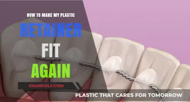 Quick Fixes to Restore Your Plastic Retainer's Perfect Fit