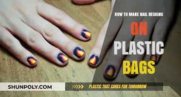 Creative Nail Art: Decorating Plastic Bags with Unique Designs