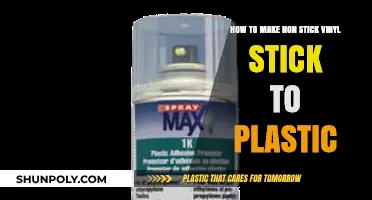 Mastering Adhesion: Tips for Non-Stick Vinyl on Plastic Surfaces