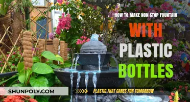 DIY Endless Fountain: Crafting a Nonstop Flow with Plastic Bottles