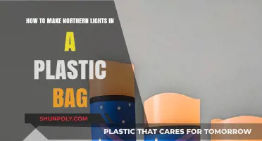 DIY Northern Lights: Create a Glowing Aurora in a Plastic Bag
