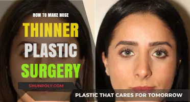 Achieve a Slimmer Nose: Rhinoplasty Techniques for Thinner Results