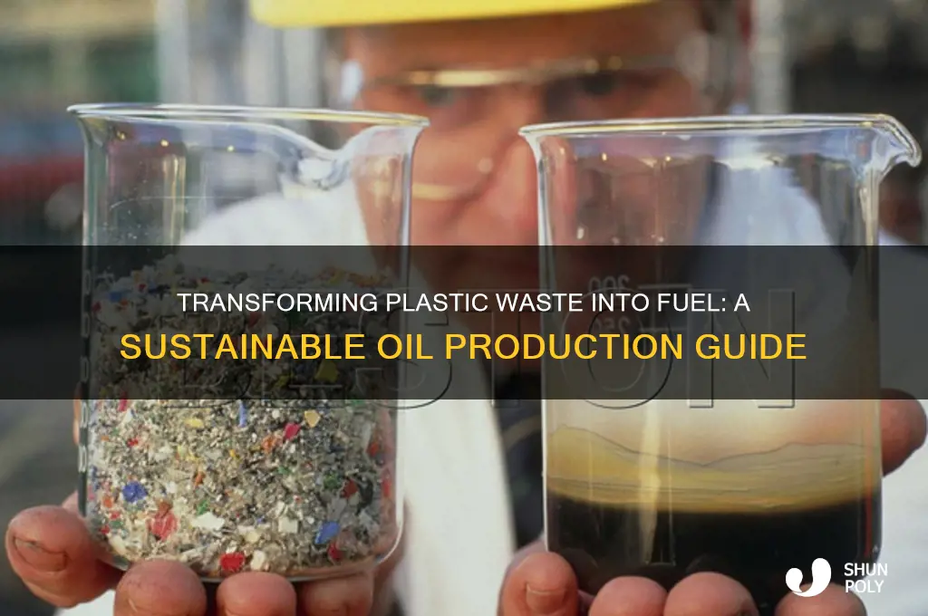 how to make oil from plastic waste