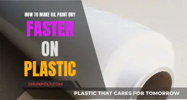 Speeding Oil Paint Drying on Plastic: Tips and Tricks