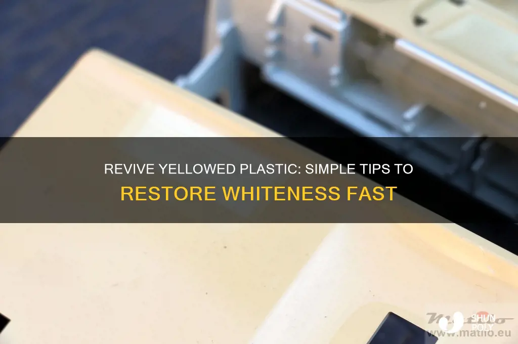how to make old yellow plastic white again