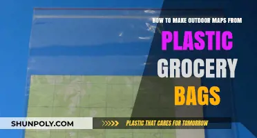 Crafting Durable Outdoor Maps Using Recycled Plastic Grocery Bags