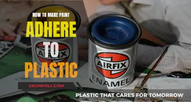 Adhering Paint to Plastic: The Ultimate Guide