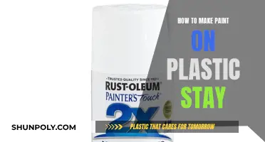 The Best Ways to Make Paint Stick on Plastic