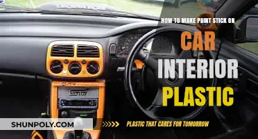Effective Techniques to Make Paint Adhere to Car Interior Plastic Surfaces