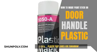 The Best Paint Adhesion Techniques for Plastic Door Handles