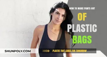 Eco-Friendly Fashion: Crafting Durable Pants from Recycled Plastic Bags