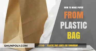 Eco-Friendly Crafting: Transforming Plastic Bags into Homemade Paper