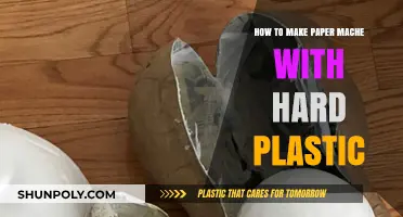 Crafting Durable Paper Mache Creations Using Hard Plastic Techniques