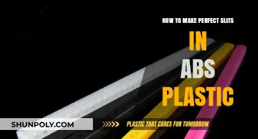 Mastering Perfect Slits in ABS Plastic: Techniques and Tools Guide