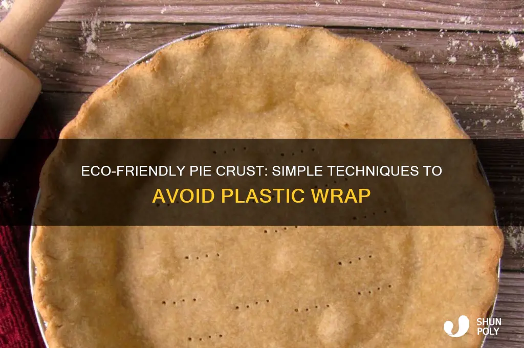 how to make pie crust without plastic wrap