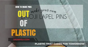 Creative DIY Guide: Crafting Durable Pins from Recycled Plastic Easily