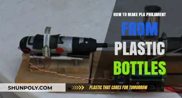 DIY PLA Filament: Recycling Plastic Bottles for 3D Printing