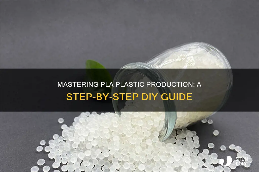 how to make pla plastic