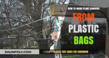 Eco-Friendly Crafting: Create Stylish Plant Hangers from Plastic Bags