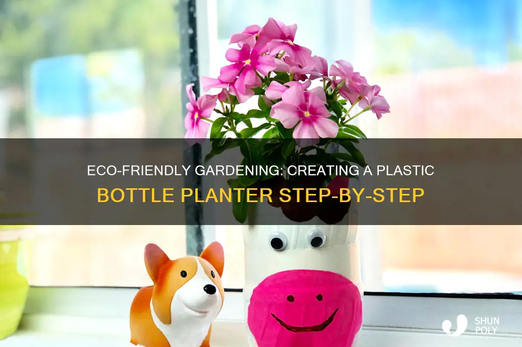 how to make plant in plastic bottle
