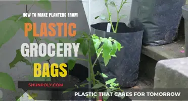 Eco-Friendly Gardening: Crafting Planters from Plastic Grocery Bags