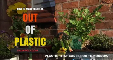 Creative DIY: Transforming Plastic into Eco-Friendly Planters Easily