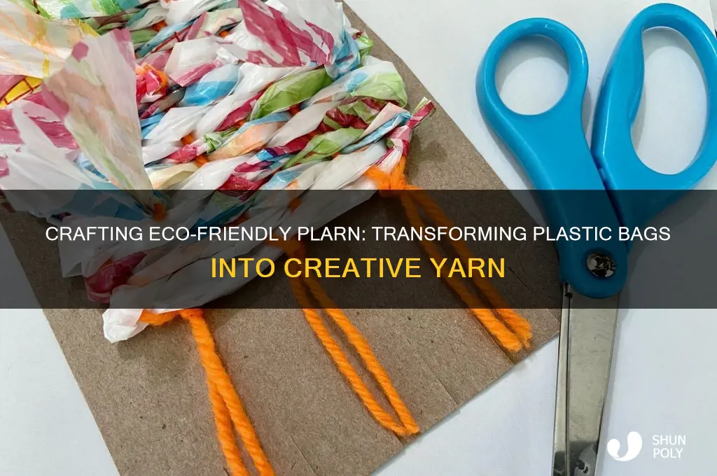 how to make plarn from plastic bags