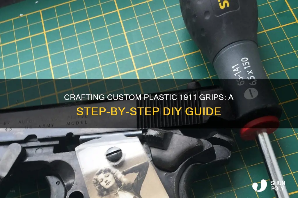 how to make plastic 1911 grips