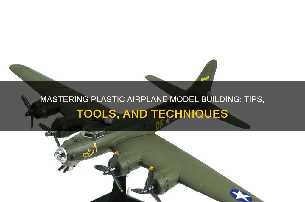 how to make plastic airplane models