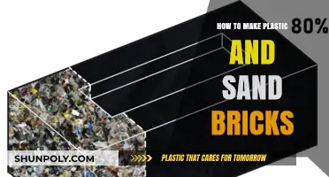 Eco-Friendly Building: Crafting Durable Plastic and Sand Bricks at Home