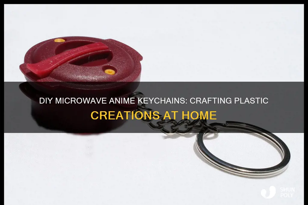 how to make plastic anime keychains in microwave