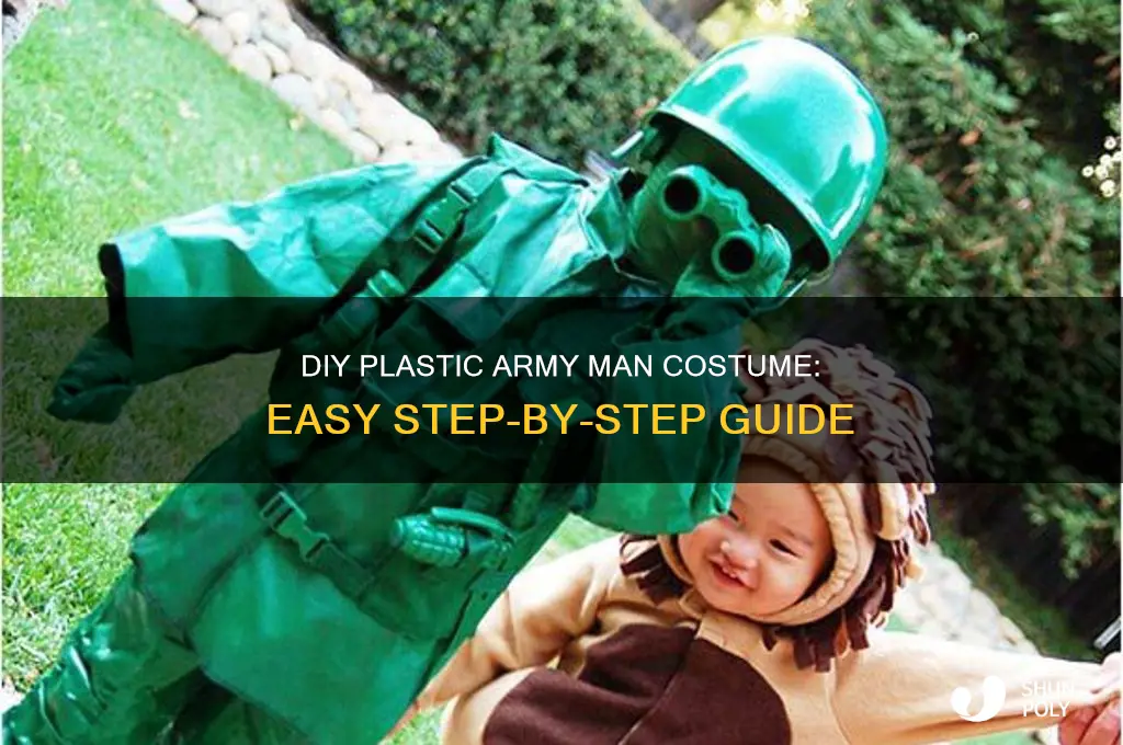 how to make plastic army man costume