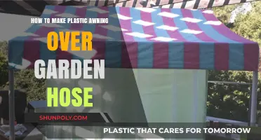 DIY Plastic Awning: Protect Your Garden Hose with This Easy Guide