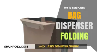 Easy DIY Plastic Bag Dispenser Folding Tutorial for Organized Storage