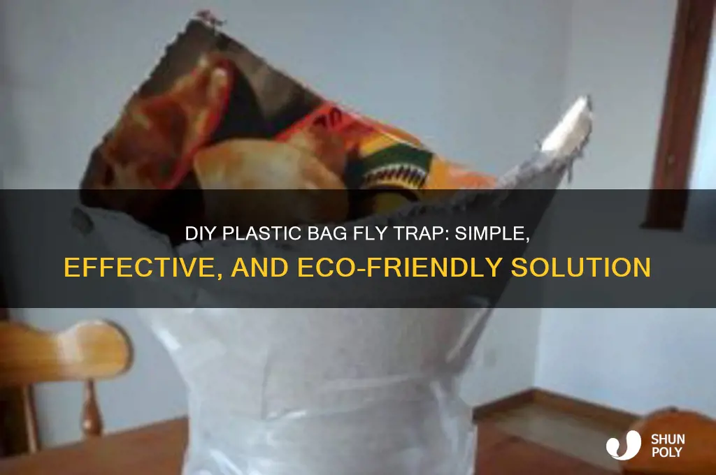 how to make plastic bag fly trap