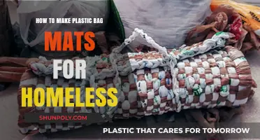 Crafting Comfort: A Step-by-Step Guide to Making Plastic Bag Mats for the Homeless