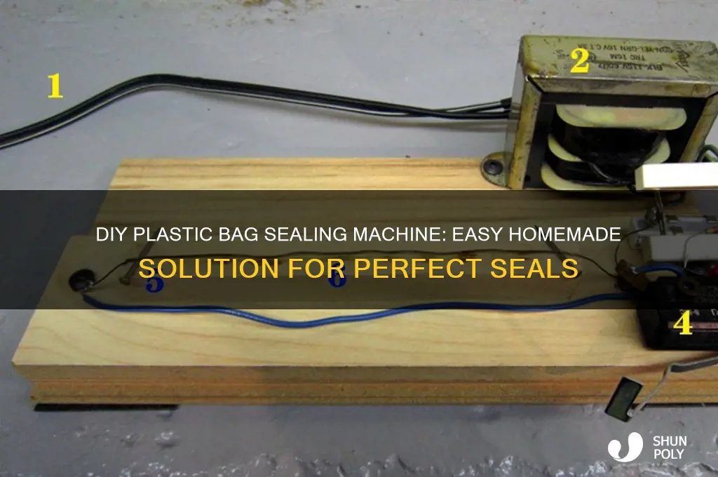 how to make plastic bag sealing machine at home