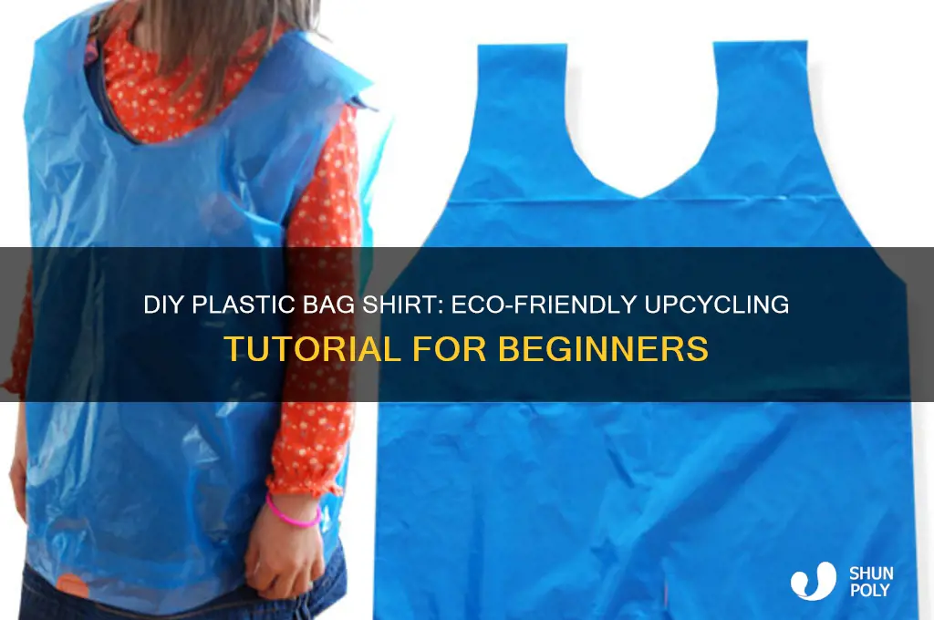 how to make plastic bag shirt