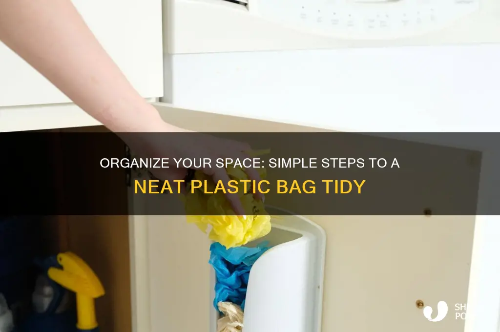 how to make plastic bag tidy