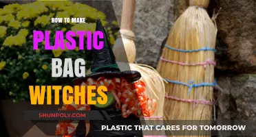 Crafting Spooky Plastic Bag Witches: Easy DIY Halloween Decor