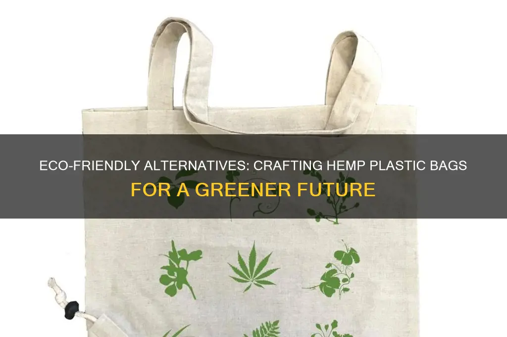 how to make plastic bags from hemp