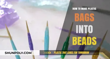 Creative Recycling: Transforming Plastic Bags into Unique Beads